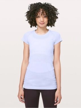 lululemon athletica Swiftly Tech Short Sleeve Crew- Serene Blue